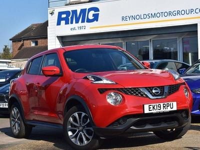 Begagnad Nissan Juke Tekna 113 HK (83 kW) 2019 Röd SUV
