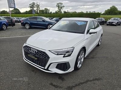 Used Audi A3 S-Line 2021 White Sedan