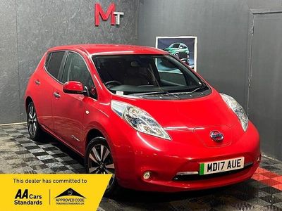 Used Nissan Leaf Tekna 80 kW (109 HP) 2017 Red Hatchback