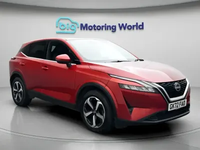 Used Nissan Qashqai N-Connecta 2022 Red SUV