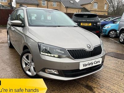 Beige Used 2016 Skoda Fabia SE L Estate | £9,590 (Fair price)