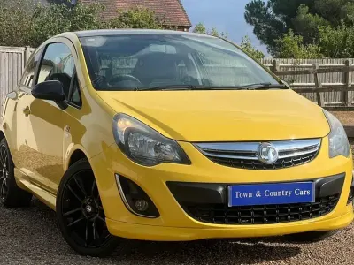 Used Vauxhall Corsa Edition 2013 Yellow Hatchback