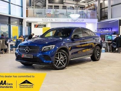 Blue Used 2017 Mercedes GLC250 AMG line Coupe | £18,990 (Fair price)