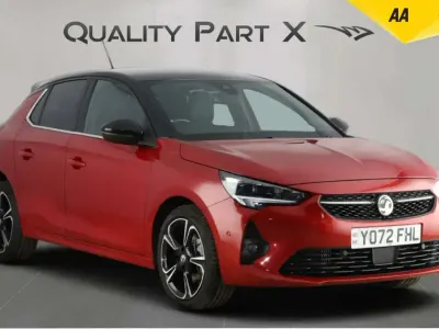 Used Vauxhall Corsa Ultimate 130 HP (95 kW) 2023 Red Hatchback