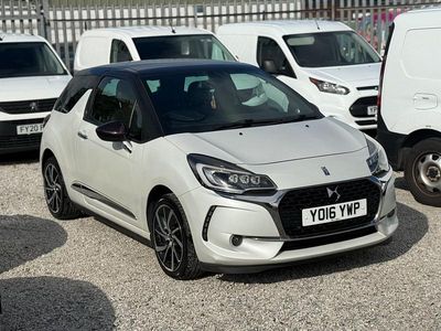 Used DS Automobiles DS3 110 HP (80 kW) 2016 White Hatchback