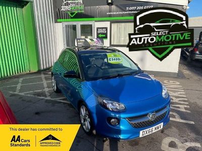 Used Vauxhall Adam Slam 87 HP (63 kW) 2016 Blue Hatchback
