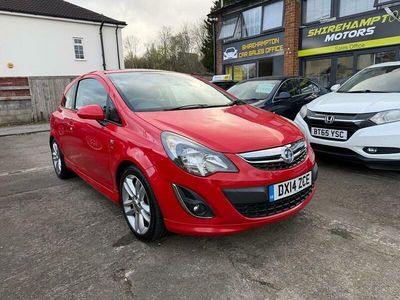 Used Vauxhall Corsa SRi 100 HP (73 kW) 2014 Red Hatchback