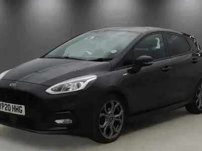 Used Ford Fiesta ST-Line 125 HP (91 kW) 2020 Black Hatchback