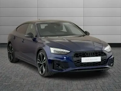 Used Audi A5 Black Edition 161 HP (118 kW) 2023 Blue Coupe