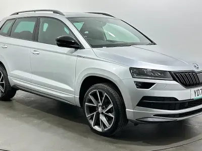 Used Skoda Karoq SportLine 150 HP (110 kW) 2021 Grey SUV