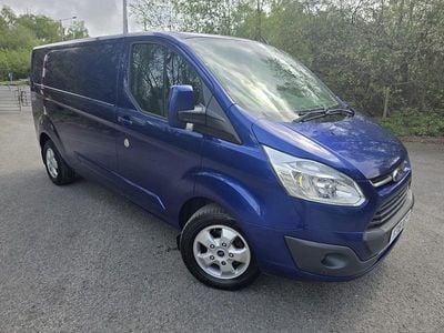 Used Ford Transit Custom Limited 130 HP (95 kW) 2018 Blue Van