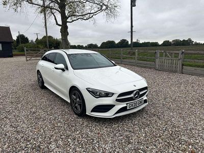 Used Mercedes CLA200 AMG line 2020 White Estate