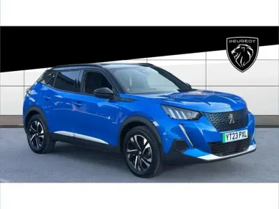 Used Peugeot e-2008 GTi 100 kW (136 HP) 2023 Blue SUV