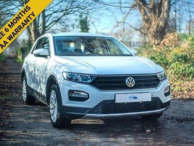 Used VW T-Roc SE 115 HP (84 kW) 2018 White SUV