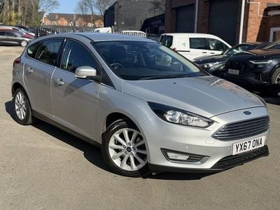 Used Ford Focus Titanium 125 HP (91 kW) 2017 Silver Hatchback