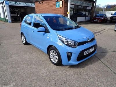Used Kia Picanto 66 HP (48 kW) 2020 Blue Hatchback