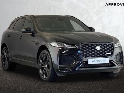 Used Jaguar F-Pace R-Dynamic 250 HP (183 kW) 2023 Santorini black SUV