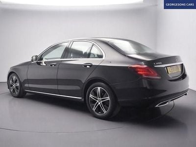 Used Mercedes C200 204 HP (150 kW) 2019 Black Sedan