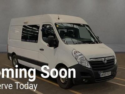 Used Vauxhall Movano 130 HP (95 kW) 2019 White MPV