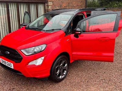 Red Used 2018 Ford Ecosport ST-Line SUV | £5,995 (Good price)