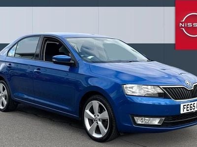 Blue Used 2015 Skoda Rapid SE L Hatchback | £6,540 (Fair price)