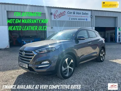 Used Hyundai Tucson Premium SE 185 HP (136 kW) 2016 Grey SUV