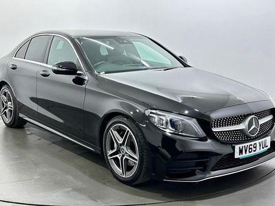 Used Mercedes C200 AMG Line Premium 184 HP (135 kW) 2019 Black Sedan