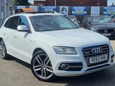 Used Audi SQ5 340 HP (250 kW) 2014 White SUV