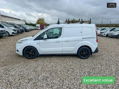 Begagnad Ford Transit Connect Limited 120 HK (88 kW) 2017 Vit Minibuss