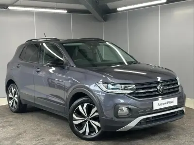 Used VW T-Cross Black Edition 110 HP (80 kW) 2024 Grey SUV
