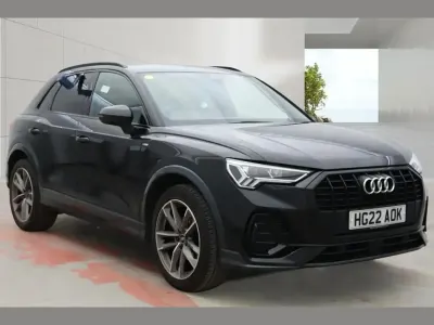Used Audi Q3 Black Edition 150 HP (110 kW) 2022 Black SUV
