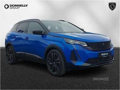 Blue Used 2022 Peugeot 3008 GT SUV | £15,995 (Fair price)
