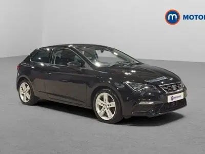 Used Seat Leon SC FR 125 HP (91 kW) 2018 Black Hatchback