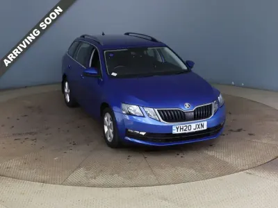 Used Skoda Octavia SE Technology 150 HP (110 kW) 2020 Blue Estate