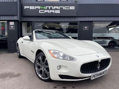 Used Maserati GranCabrio 440 HP (323 kW) 2011 White Cabriolet