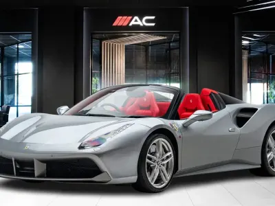 Used Ferrari 488 670 HP (492 kW) 2017 Grey Cabriolet