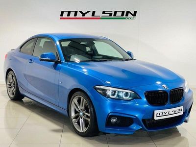 Used BMW 218 M Sport 150 HP (110 kW) 2018 Blue Coupe