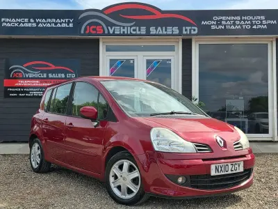 Used Renault Grand Modus Dynamique 86 HP (63 kW) 2010 Red MPV