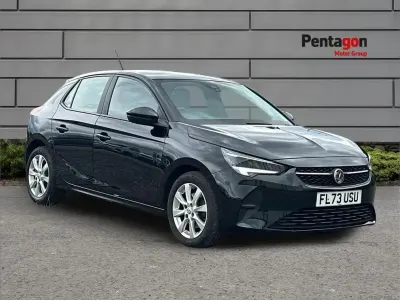 Used Vauxhall Corsa Design Edition 99 HP (72 kW) 2023 Black Hatchback
