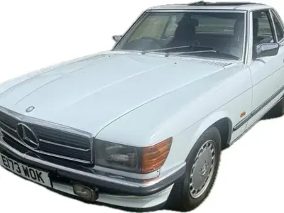 Used Mercedes SL300 1988 White Cabriolet