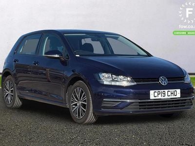 Used VW Golf VII SE 2019 Blue Hatchback