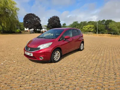 Used Nissan Note Acenta Premium 2017 Red Hatchback