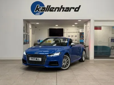 Used Audi TT Roadster Comfort 310 HP (228 kW) 2017 Blue Cabriolet