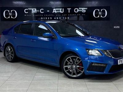 Blue Used 2017 Skoda Octavia vRS Hatchback | £10,790 (Fair price)