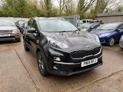Used Kia Sportage 130 HP (95 kW) 2019 Black SUV