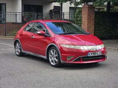Used Honda Civic EX 138 HP (101 kW) 2006 Red Hatchback