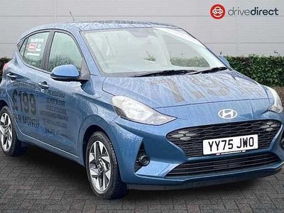 Pearl vibrant blue New 2025 Hyundai i10 Advanced Hatchback | £15,938 (Fair price)