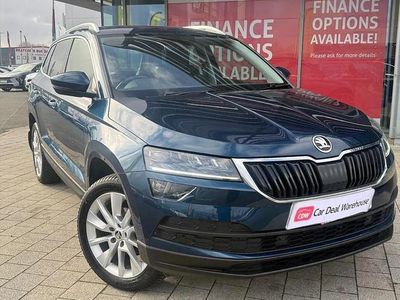 Used Skoda Karoq SE L 150 HP (110 kW) 2019 Blue SUV