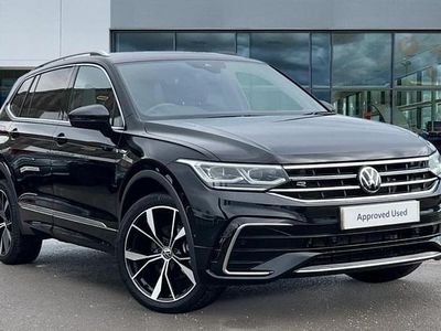 Deep black pearl Used 2025 VW Tiguan Allspace R-line SUV | £35,692 (A bit pricey)