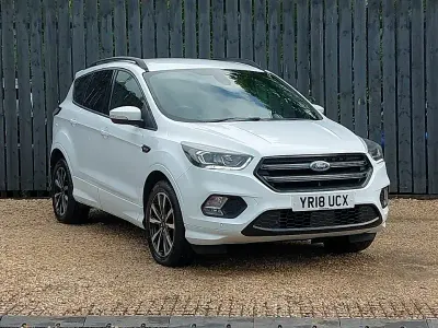 Used Ford Kuga ST-Line 120 HP (88 kW) 2018 White SUV